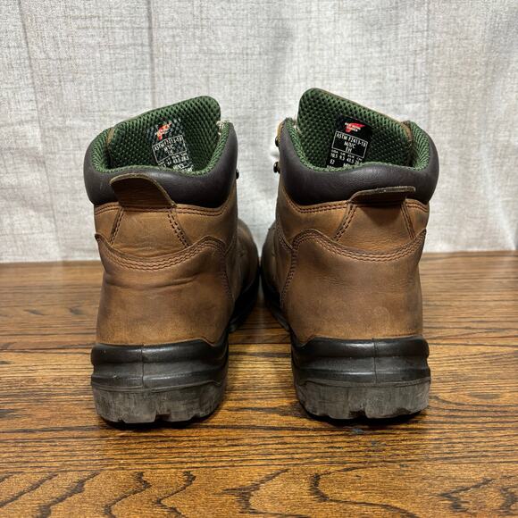 Red Wing King Toe 2240 Men’s Work Boots 10.5 E2 Brown Leather Safety Toe EH WP - Picture 4 of 8